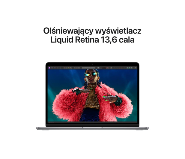 Apple MacBook Air M3/16GB/512/Mac OS Gwiezdna szarość 10R 36msc - 1228242 - zdjęcie 5